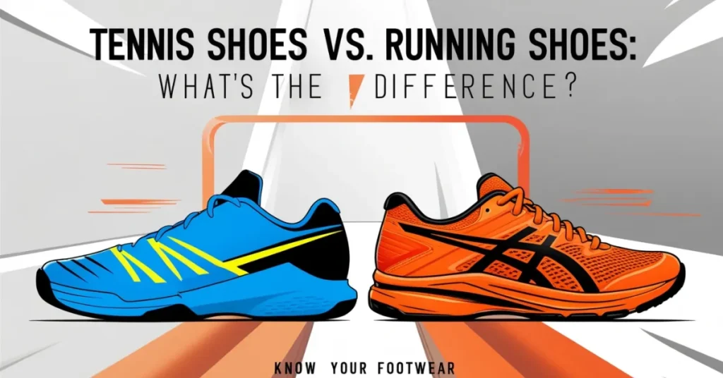 What is the Difference Between Tennis Shoes and Running Shoes?