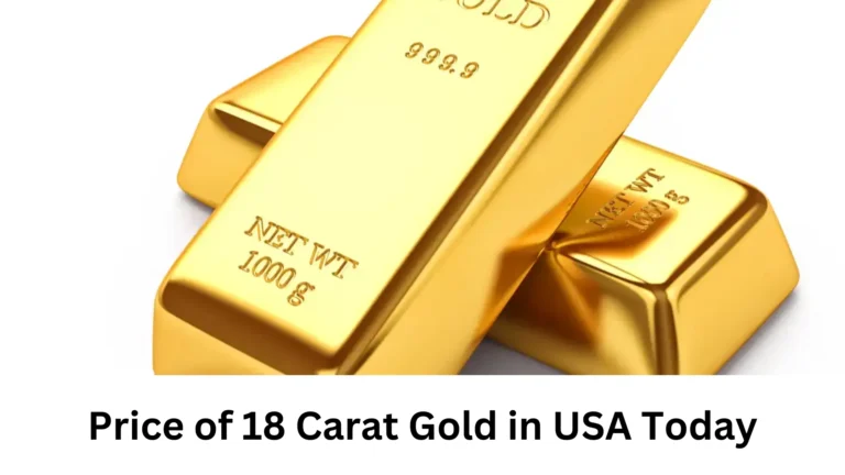 Price of 18 Carat Gold in USA Today