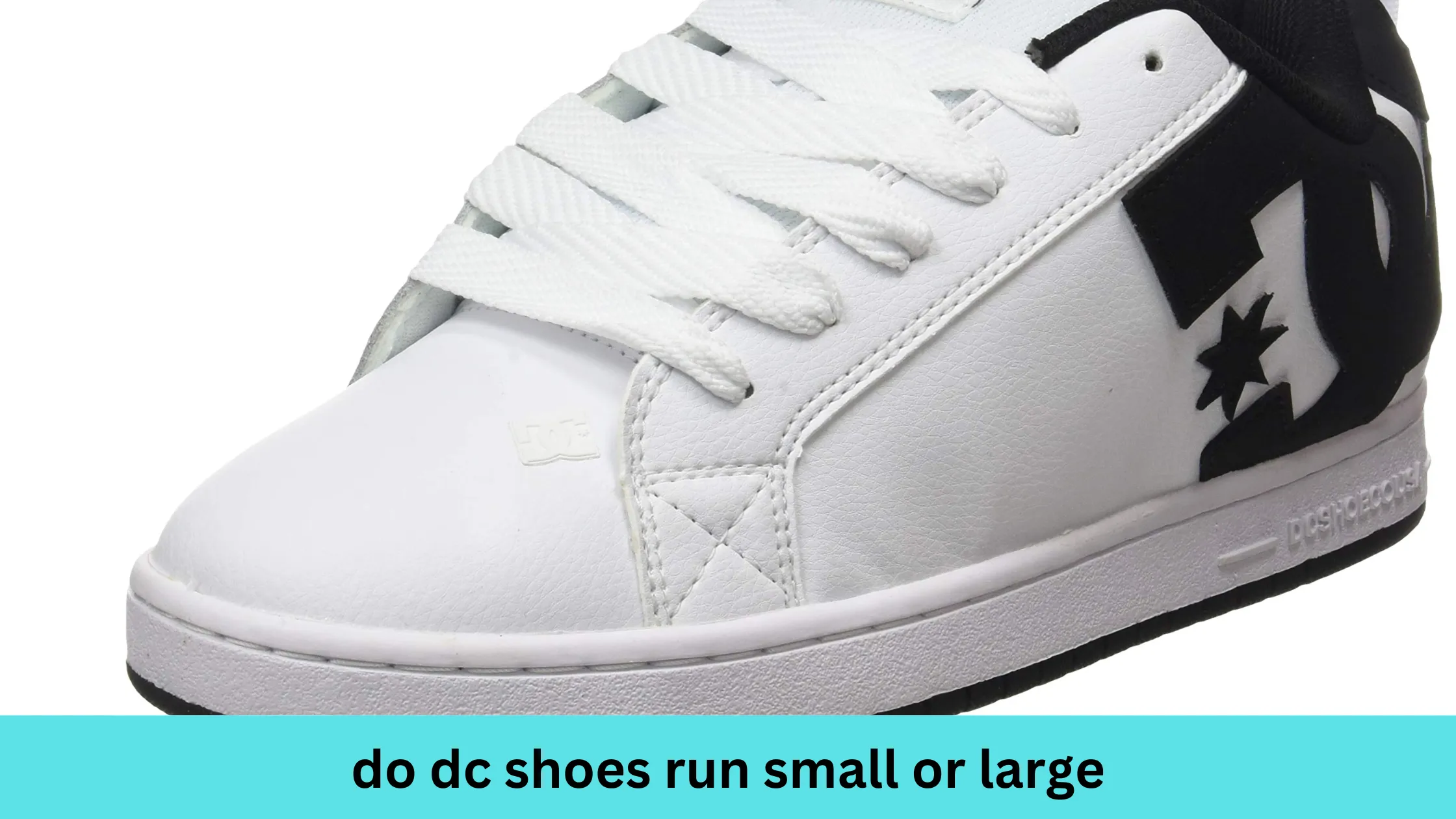 do dc shoes run small or large