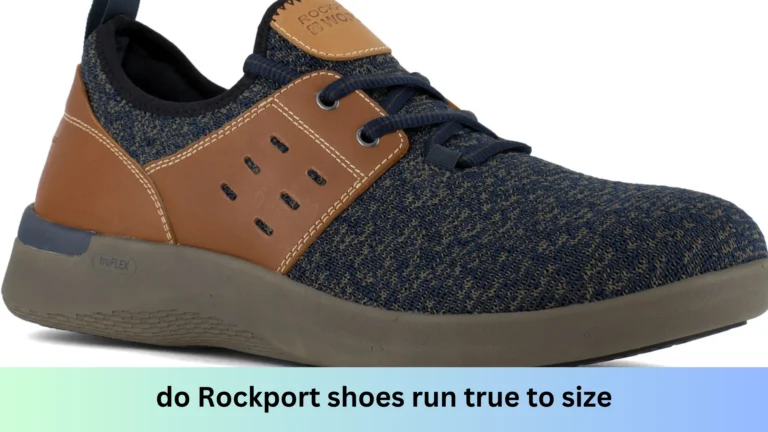 do Rockport shoes run true to size